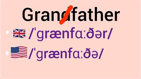 how to pronounce grandfather|GRANDFATHER 